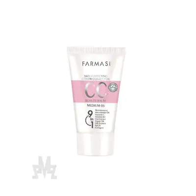 سی سی کرم فارماسی SPF25 شماره 03 – رنگ متوسط (Medium) حجم 50 میلیلیتر